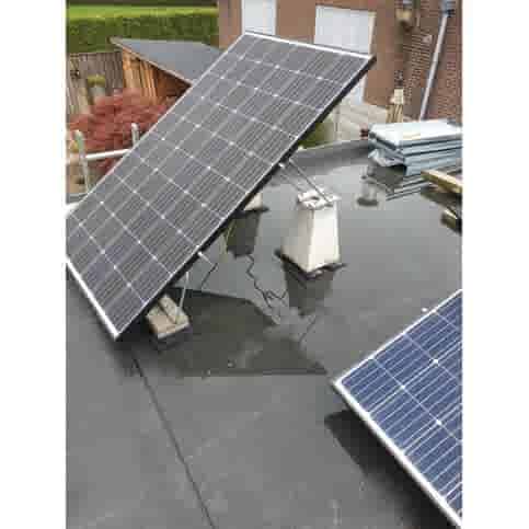 Betonpoer 15x15 en 35 cm hoog grijs M10