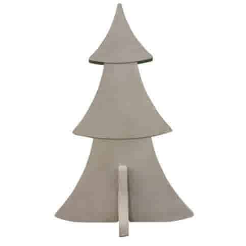 Kerstboom grijs beton 160 cm