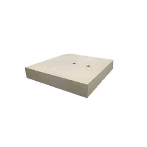 Ankerplaat beton 60x60 en 10 cm hoog