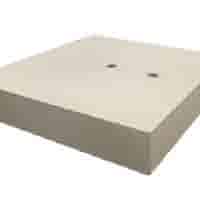 Ankerplaat beton 100x100 en 10 cm hoog