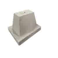 Betonpoer 32x42 en 32 cm hoog grijs M16