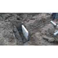 Ankerplaat beton 60x60 en 10 cm hoog