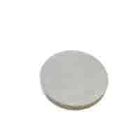 Ronde grijze staptegel 23 cm – Rustique Beton  met een natuurlijk geleefd karakter