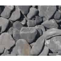 Flat pebbles zwart zak 20 kg