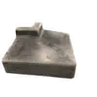 Raamdorpel beton 16x9,5/5 cm hoekstuk uitwendig