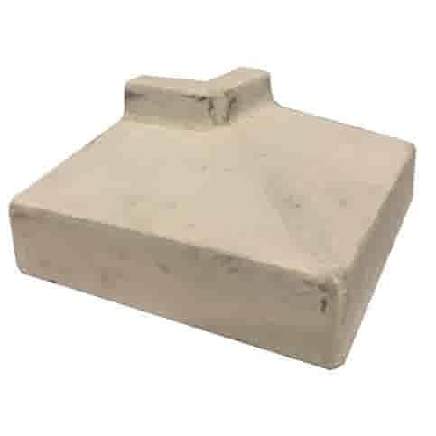 Raamdorpel beton 16x9,5/5 cm hoekstuk uitwendig