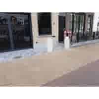 Betonpaal Canal houses III tuitgevel