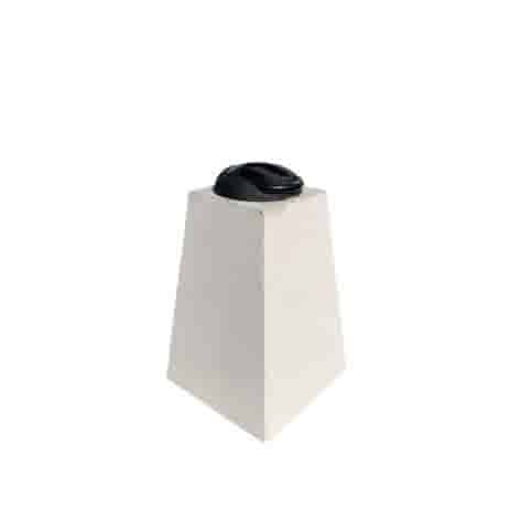 Betonpoer 16x16 en 32 cm hoog grijs M10 voor motorslot
