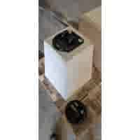 Betonpoer 16x16 en 32 cm hoog grijs M10 voor motorslot