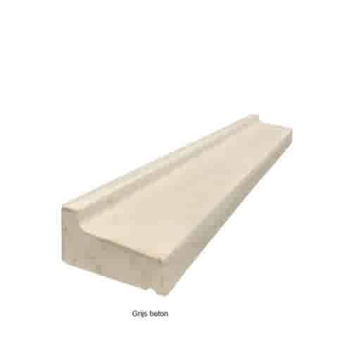 Raamdorpel beton 16x11/5 cm