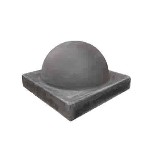 Parkeerbol groot op voet antraciet Ø50 cm