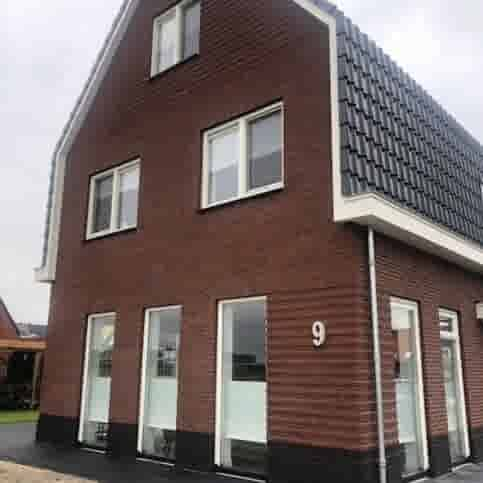 Huisnummer beton 9