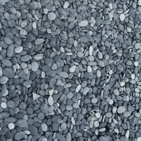 Beach pebbles 16/25 mm zwart zak 20 kg