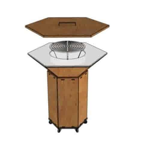 Cortenstaal Iron Fire Premium Barbecue 1000