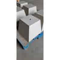 Betonpoer 20x20 en 25cm hoog grijs M24