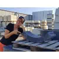 Betonband bochtbanden antraciet 10x20x78,5 cm R=0,5k antraciet 10x20x78,5 cm R=0,5 tot 15