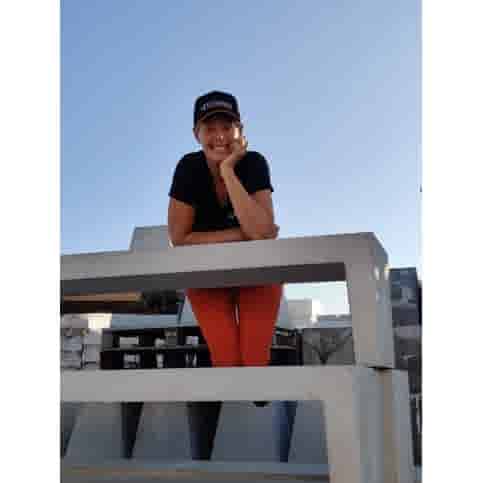 Tuinbank beton 220 cm wit/grijs