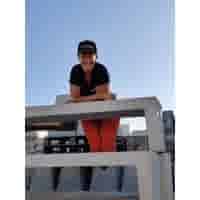 Tuinbank beton 150 cm wit/grijs