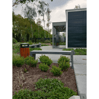 Tuinbank beton 180 cm licht antraciet