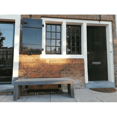 Tuinbank beton 150 cm licht antraciet