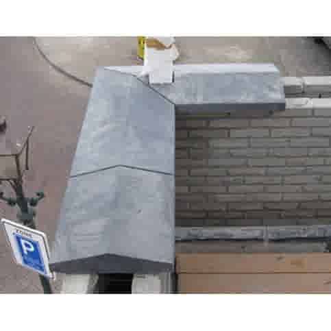Maatwerk muurafdekkers en/of paalmutsen