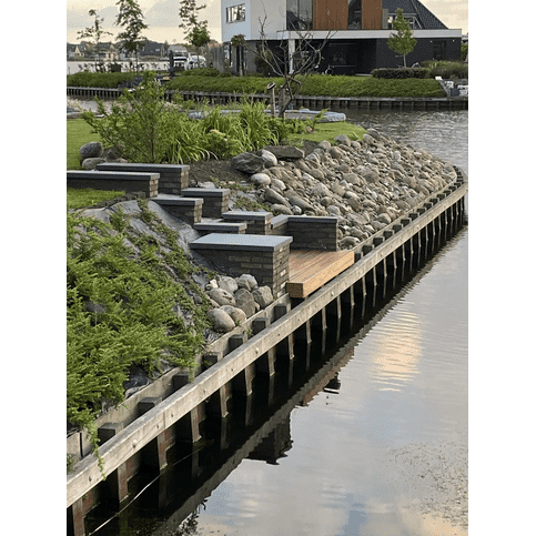 Maatwerk muurafdekkers en/of paalmutsen