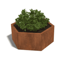Cortenstaal plantenbak Denver 50 cm