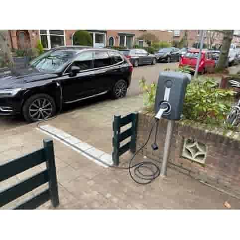 Kabelgoottegel 30x30 cm grijs