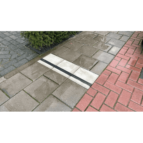 Kabelgoottegel 30x30 cm grijs