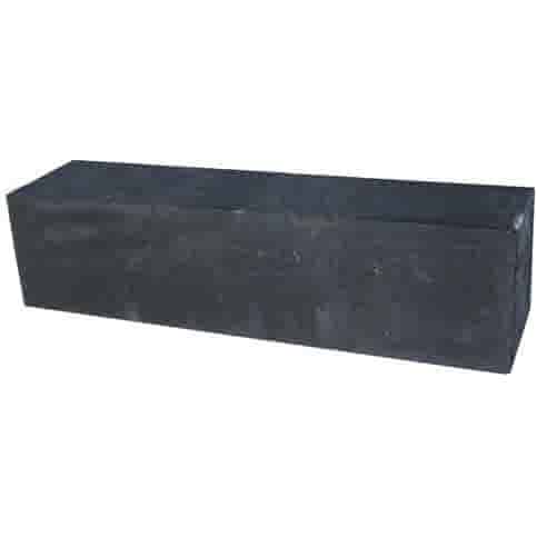 Stapelblokken 15x15x60 cm zwart