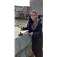 Betonpoer 16x16 en 32 cm hoog grijs incl. motorslot