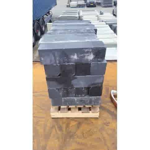 B-keus Stapelblokken 15x15x60cm antraciet strak
