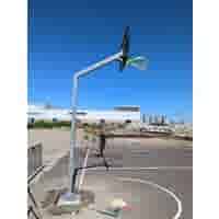 Betonpoer 50x50 en 50 cm hoog grijs M16