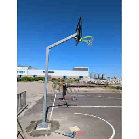 Betonpoer 50x50 en 50 cm hoog grijs M16