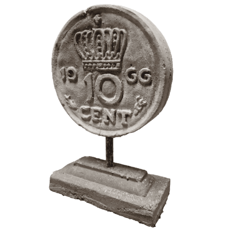 Betonnen Dubbeltje