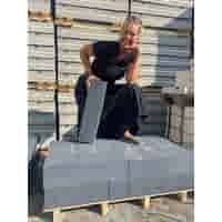 Stapelblok 15x15x60 antraciet strak Stapelblok 15x15x60 antraciet strak