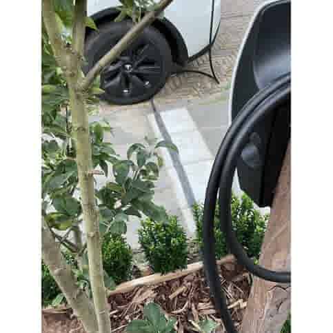 Kabelgoottegel 30x30 cm grijs