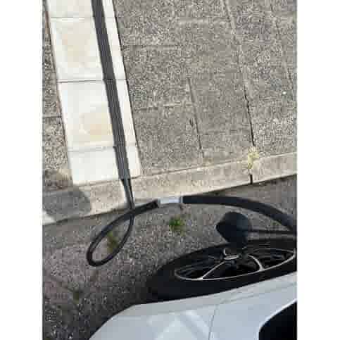 Kabelgoottegel 30x30 cm grijs