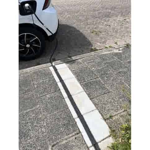 Kabelgoottegel 30x15 cm grijs