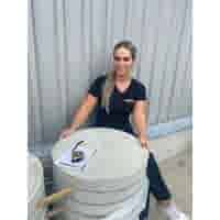 Ronde Staptegel 75 cm – Rustique Beton | Natuurlijk Geleefd Karakter