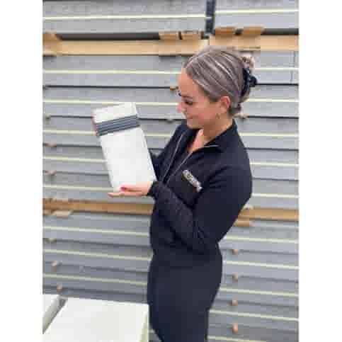 Kabelgoottegel 30x15 cm grijs