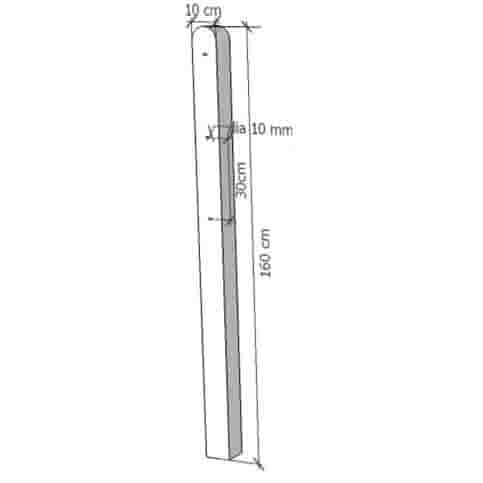 Betonnen Weidepaal 160 cm