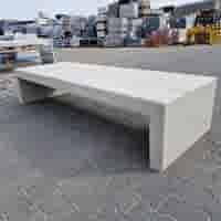 Betonnen tuinbank 120x80 cm en 45cm hoog