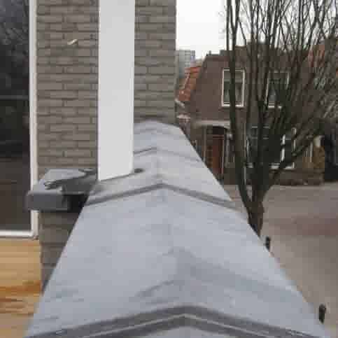 Muurafdekkers beton 2-zijdig antraciet 27x100