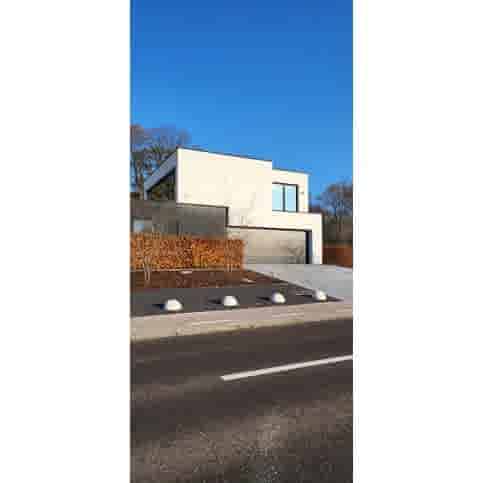 Parkeerbol grijs Ø50 cm