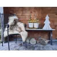 Kerstboom grijs beton 48 cm