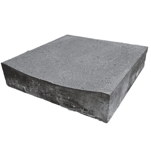 Molgoot eindstuk antraciet 50x50 cm