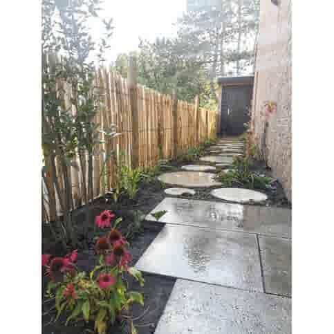 Ronde Staptegel 75 cm – Rustique Beton | Natuurlijk Geleefd Karakter