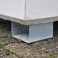 Betonnen bloembakken vierkant XL 80x80 en 80 cm hoog