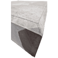 Betonnen traptrede 15x60x120 cm grijs met antislip